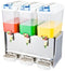 PACIFIC Triple Tank Refrigerated Juice Dispenser - 12L/tank